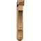 Ekena Millwork Balboa Arts and Crafts Rough Sawn Bracket w/ Offset Brace, Western Red Cedar, 6"W x 32"D x 38"H BKT0604X32X38BOA03RWR - alternate 3